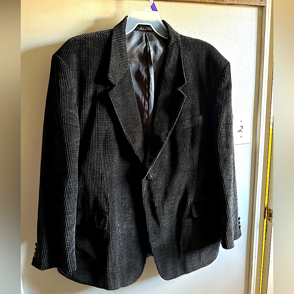 Zagato 48R Signature Collection Blazer Dark charcoal